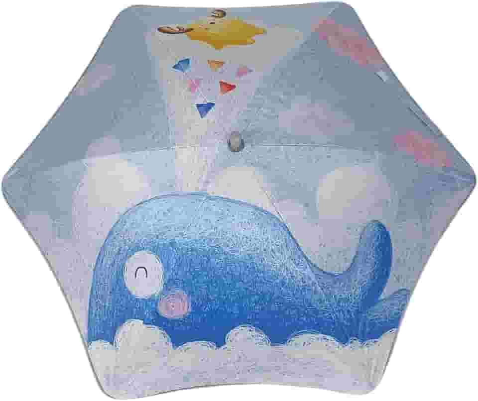 Guarda-Chuva Infantil Blackout Estampas Lúdicas Proteção Solar UV Seguro para Crianças Reforçado