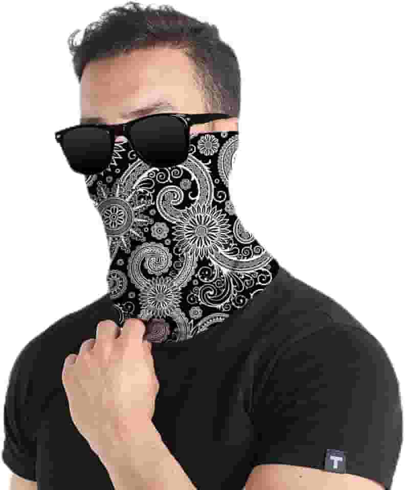 Bandana respirável com proteção de seda gelada para esportes ao ar livre, ciclismo, corrida