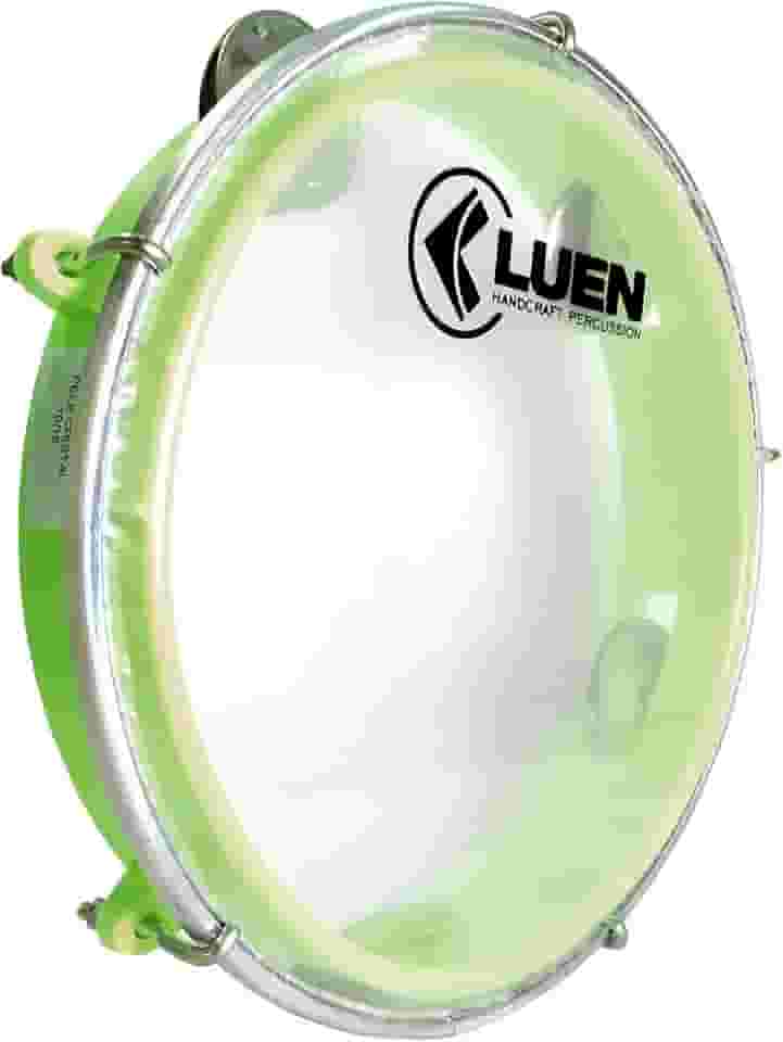 Pandeiro Abs Verde Citrico Junior Pele Cristal 08"