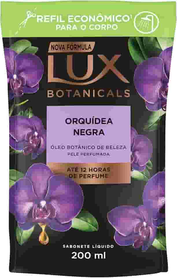 Sabonete Liquido Lux Botanicals Orquidea Negra 200ml Refil
