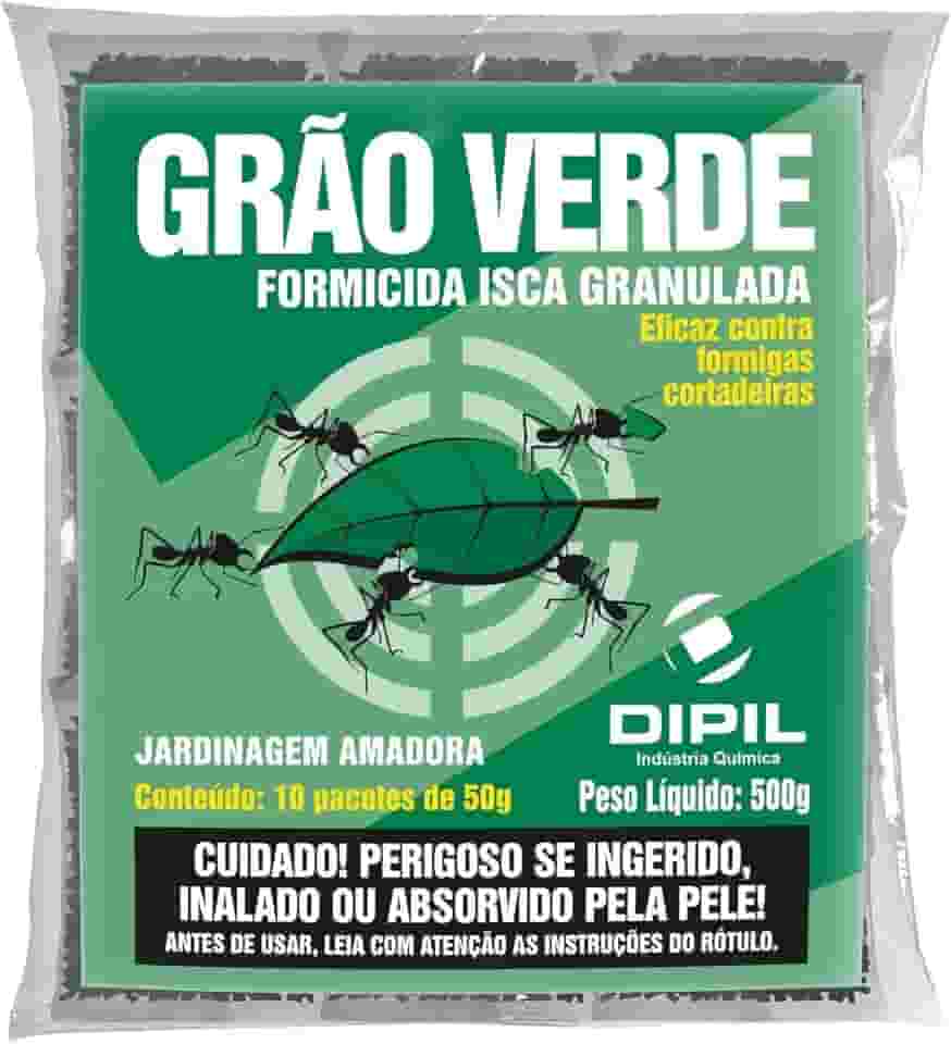 Formicida Dipil Grão Verde para Jardim - 500g
