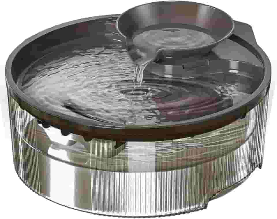 Bebedouro para Cães,Capacidade de 5L,Material ABS Ecológico,Bomba de Água Silenciosa (5V),Fácil de Desmontar e Limpar,Sistema de Filtragem Quádrupla,Bebedouro Pet 5L