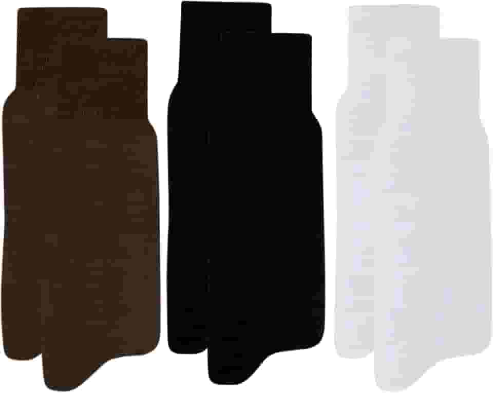 Kit 3 Pares Meia Social Mash Algodão Cano Longo Lisa Masculino