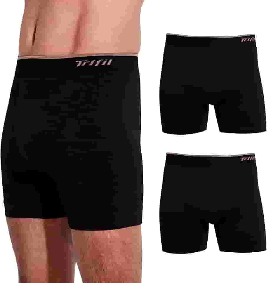 Kit 2 Cueca Boxer Microfibra Sem Costura Modelo Anatômico Trifil Masculino Adulto