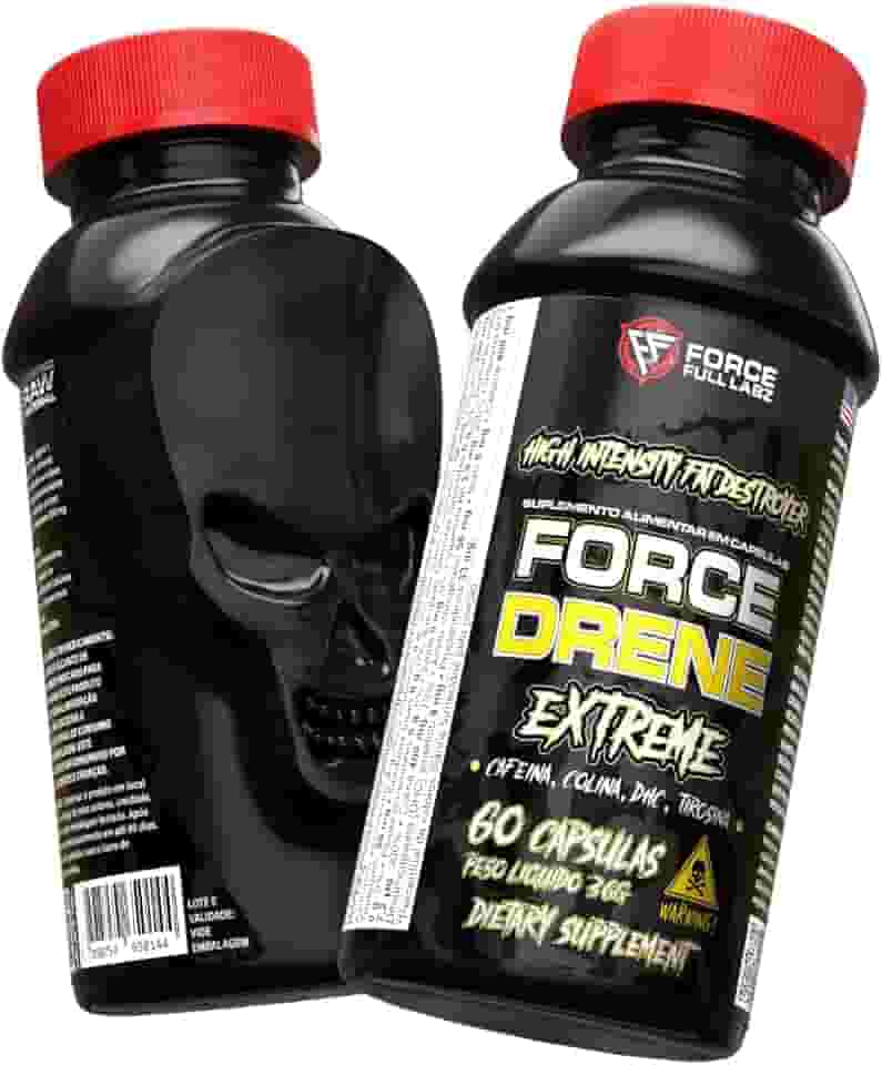 Termogênico Importado Forcedrene Extreme 60 cápsulas, Force Full Labz