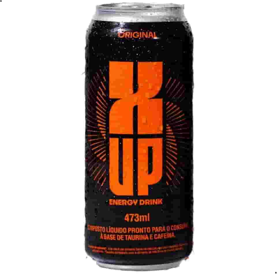 Energético X-UP Sabor Original Lata 473ml Bebida com Taurína, Cafeína e Vitaminas