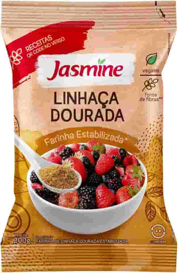 Jasmine Farinha de Linhaça Dourada Integral 200g