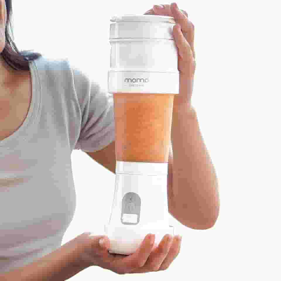 Blender Retrátil, Mini Liquidificador Individual Portátil, Momo Lifestyle, Sem Fio, a Bateria Recarregável, Bivolt 110V / 220V (Blender Retrátil)