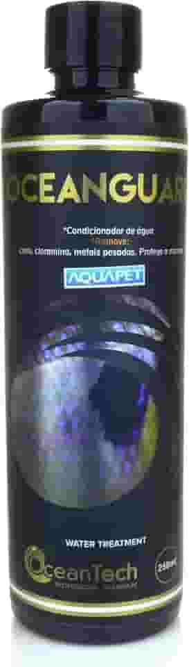 Ocean tech Ocean Guard 250ml -condicionador de água eficaz contra os contaminantes da água da torneira