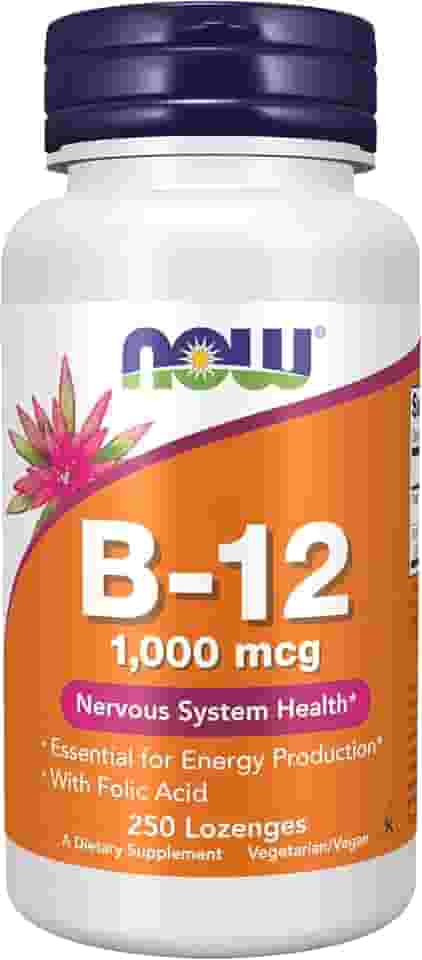 Vitamina B-12 1000mcg (250 Caps) Now Foods