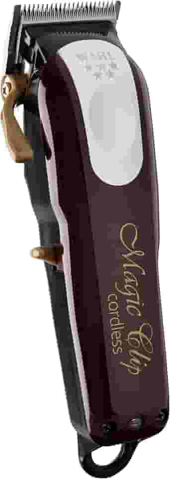Wahl Professional - Cortador De Cabelo Sem Fio Magic Clip Da Série 5 Stagger-Tooth, Aparador De Cabelo Profissional Com Acessórios, Tempo De Execução De Mais De 100 Minutos, 120 V, 60 Hz