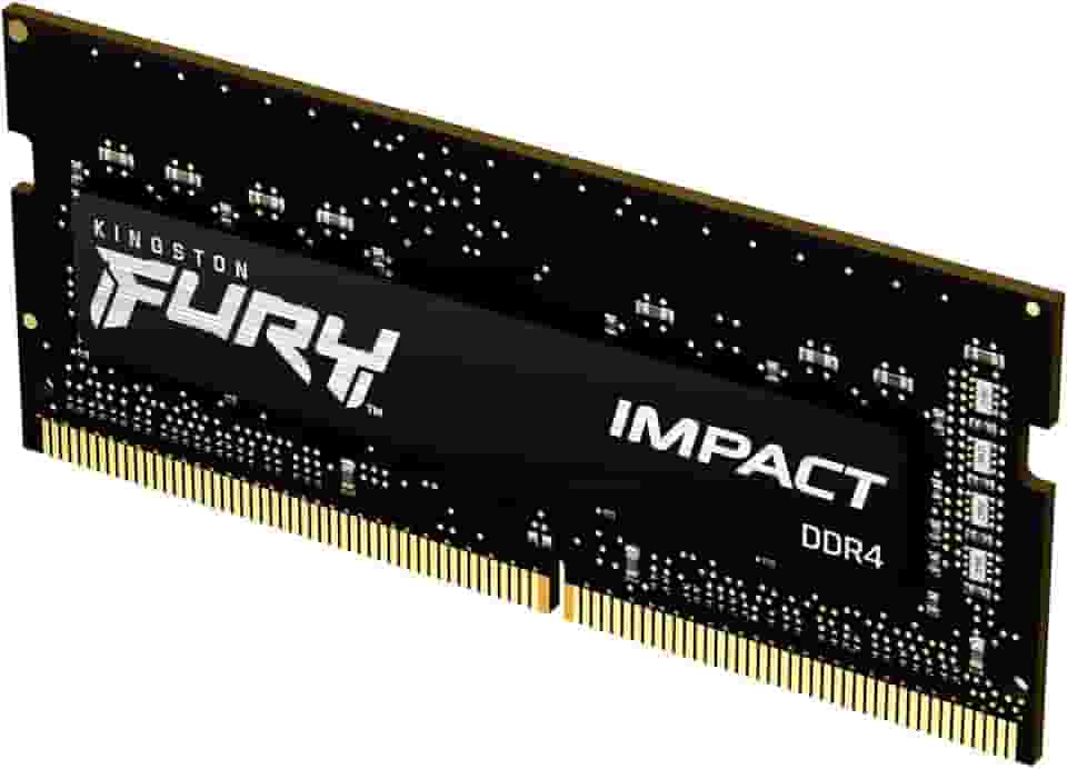 Memória Notebook Kingston Fury Impact 16GB DDR4 3200 Mhz - Preto