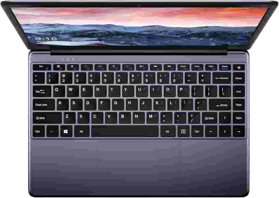 Laptop CHUWI HeroBook Plus 15,6', Windows 10 com Intel J4125 LPDDR4X 8 GB de RAM, SSD de 256 GB, notebook fino e leve com Wi-Fi 2,4G/5G, interface RJ45, BT 5.1, SSD de até 1 TB (14,1')