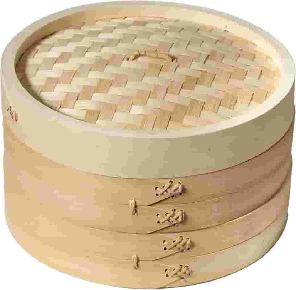 Cesta de cozimento a vapor Joyce Chen, bambu, 25,4 cm