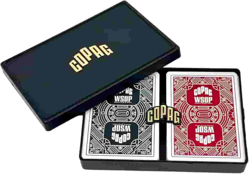 Copag, Baralho Duplo WSOP, Cartas de Plástico, Edição 2024, World Series of Poker