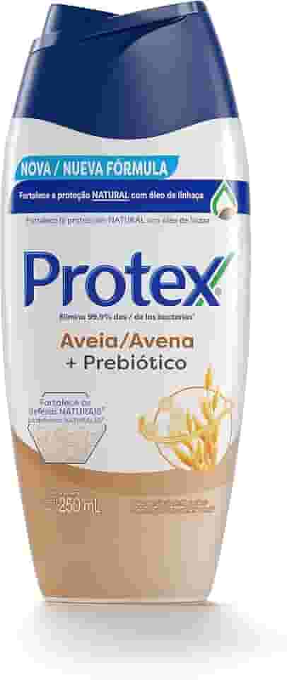 Protex Sabonete Líquido Antibacteriano para Corpo Aveia 250ml