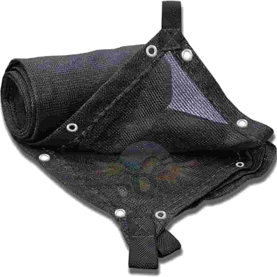 Tela Sombreamento Garagem Piscina Sombrite 80% Alça Reforçada Medidas - 4x1 4x2 4x3 4x4 4x5 4x6 4x7 4x8 (4mx5m)