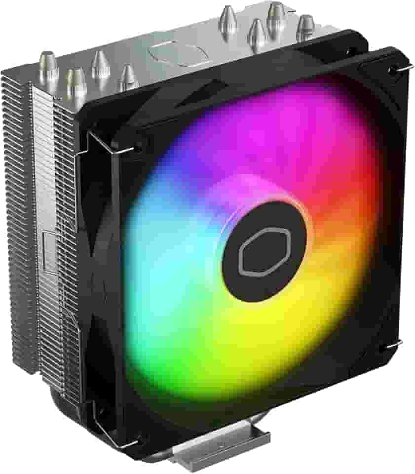 Cooler Master Hyper 212 Spectrum V3, Cooler de CPU com ARGB, Ventoinha PWM 120mm, 4 Tubos de Calor, 152mm de Altura, Compatível com AMD AM5/AM4, Intel LGA1700/1200