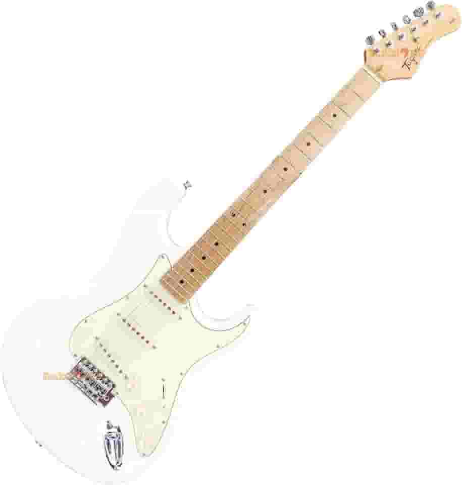 GUITARRA STRATOCASTER TG-530 WOODSTOCK OLYMPIC WHITE