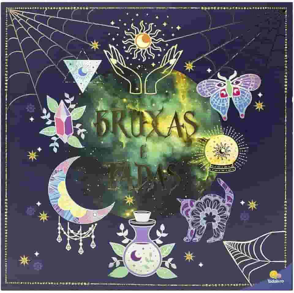 Colorindo o Místico: Bruxas e Fadas