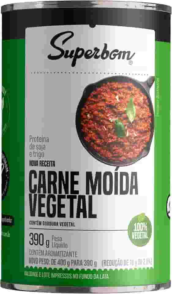 Carne Vegetal Moída Vegetariano SuperBom 400g
