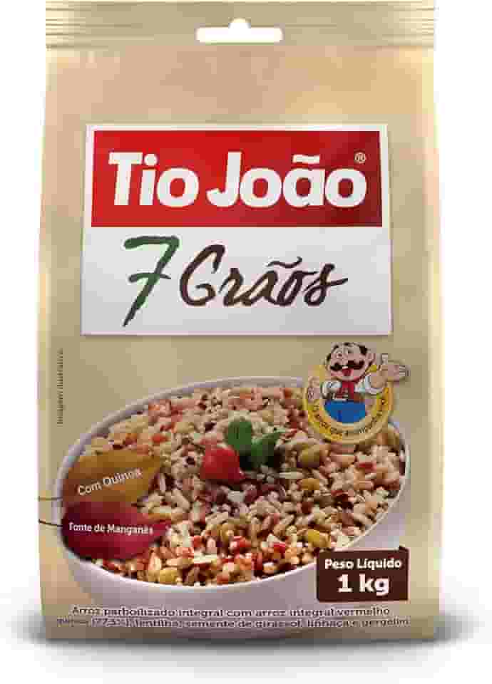 Arroz 7 Grãos com Quinoa Tio João 1kg