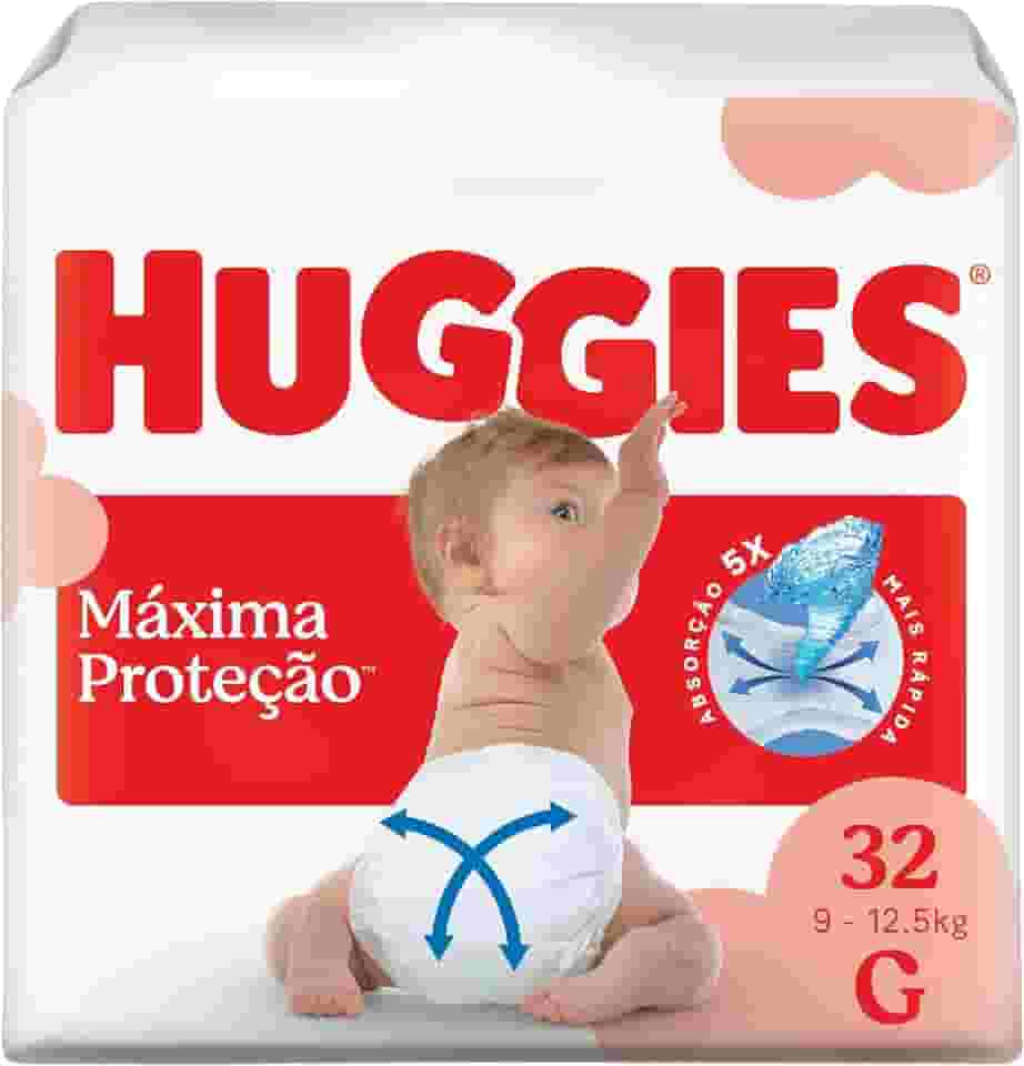 Fralda Huggies Supreme Care G - 32 fraldas