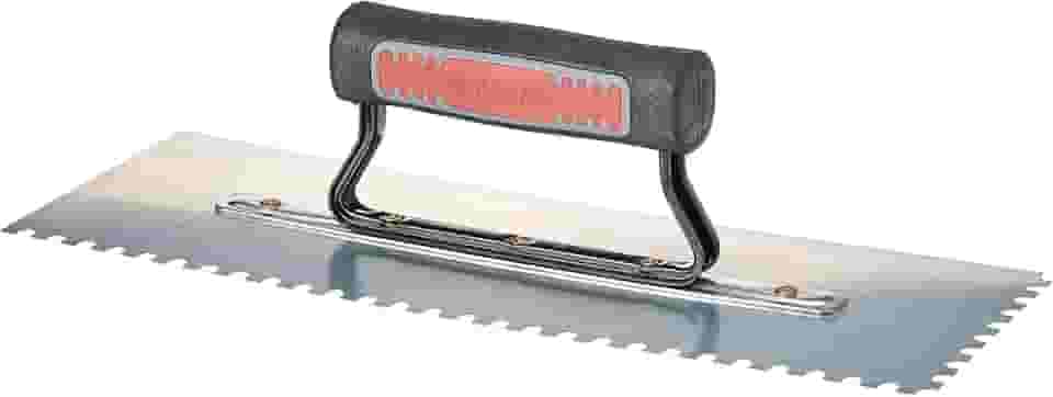 AT245/1 Desempenadeira Aco T. 12X35 Dent.6/Fech, preto