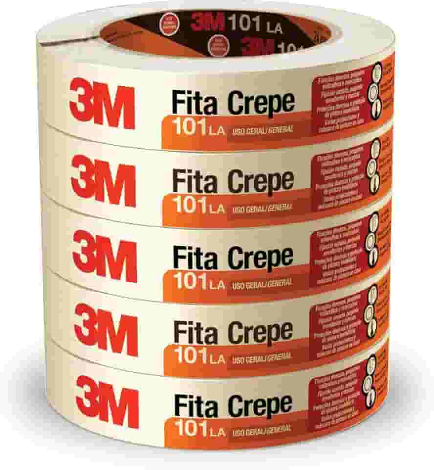 Fita Crepe Escolar 101 24Mmx50M. Pacote Com 05-60401
