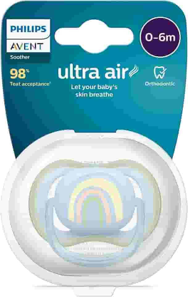 Chupeta Ultra Air 0-6 Meses Philips Avent Individual Azul