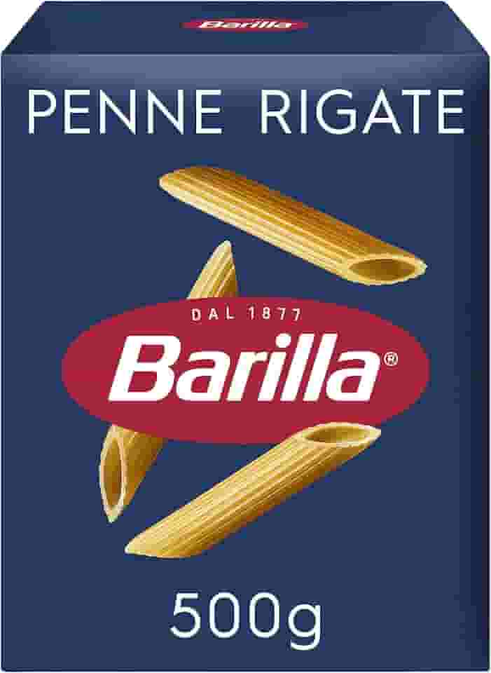 Barilla Macarrão Grano Duro Penne Rigate 500G