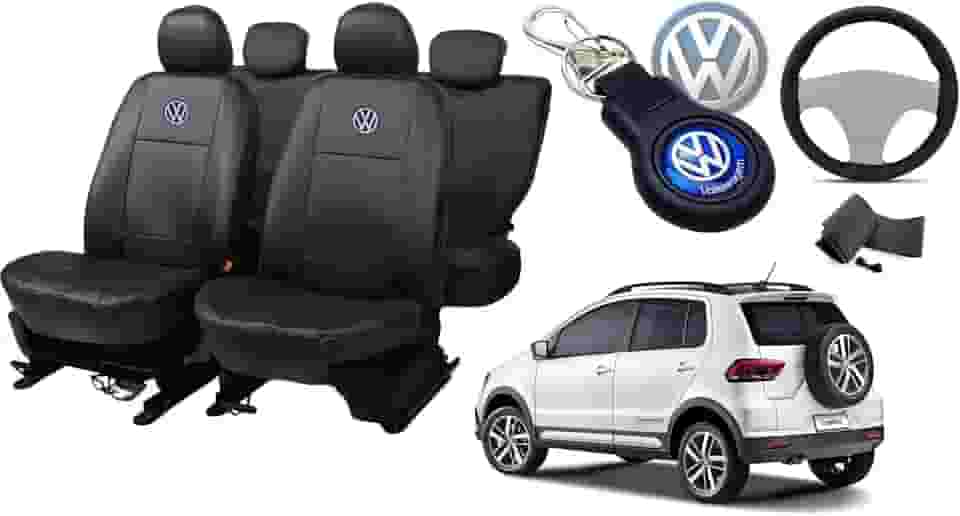 Capa de couro para o banco crossfox 2003-2022 proteção impermeável