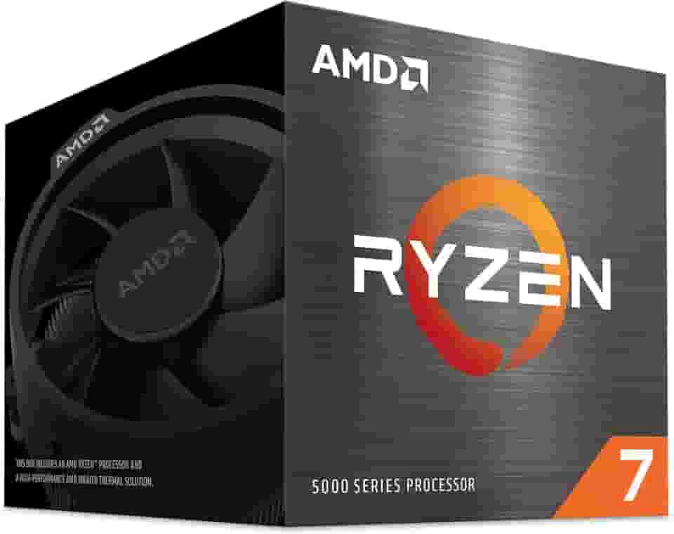 Processador AMD Ryzen 7 5700 Box (AM4/8 Cores/16 Threads/4.6GHz/20MB Cache/Wraith Spire/Sem Video)