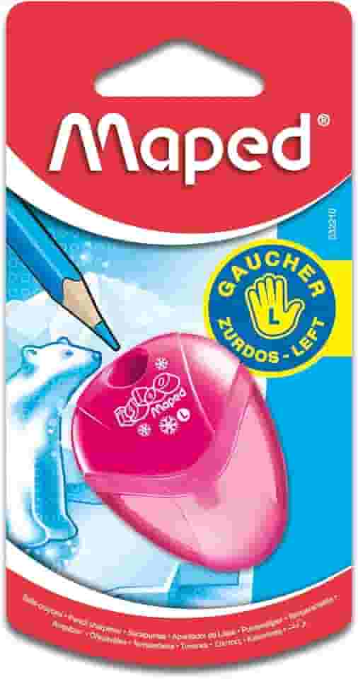 Apontador I-Gloo 1 Furo para Canhotos, Maped, 032210, Cores Sortidas