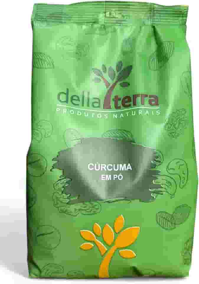 Cúrcuma Açafrão Pura Em Pó 500g Della Terra