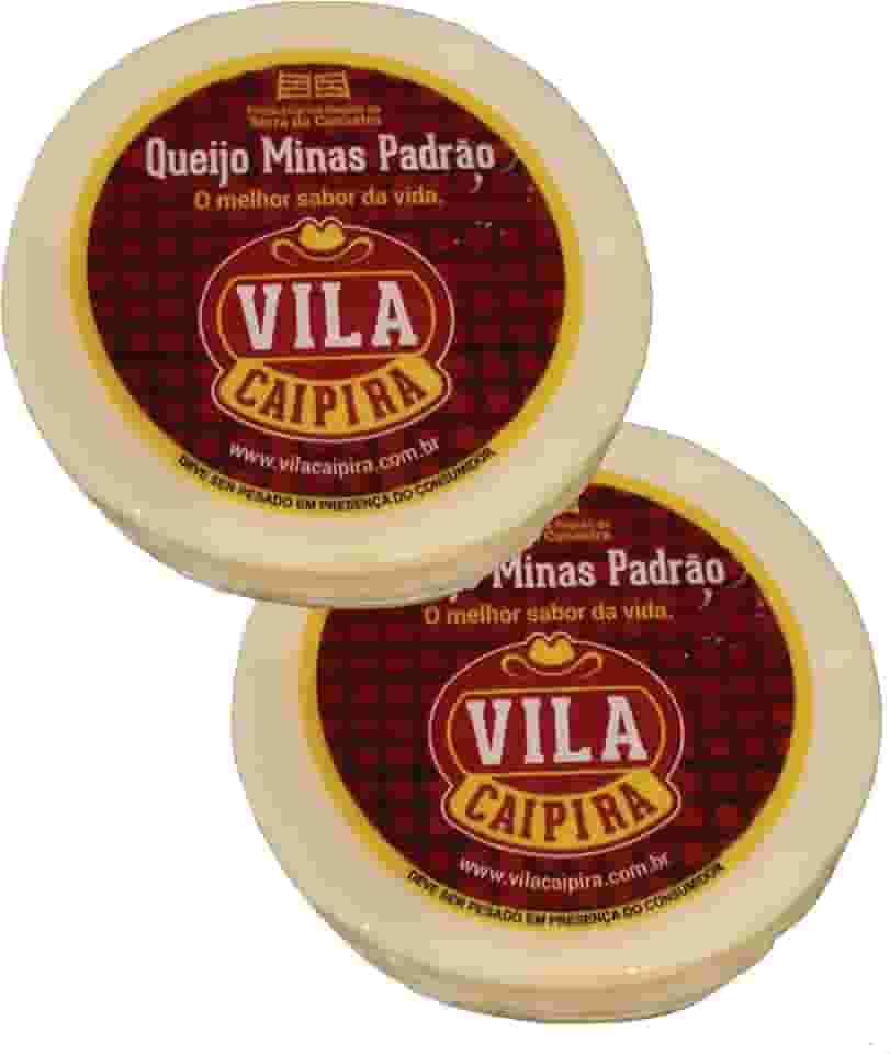 2 Queijos Minas Padrão Inteiro - Vila Caipira Artesanal da Serra da Canastra