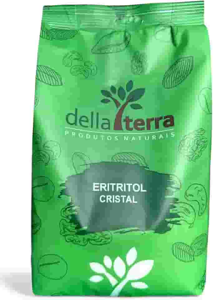 Eritritol Cristal Puro Adoçante Natural 1Kg Della Terra