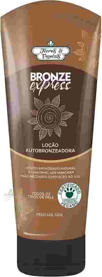 Flores & Vegetais Loção Autobronzeadora Bronze Express 120G