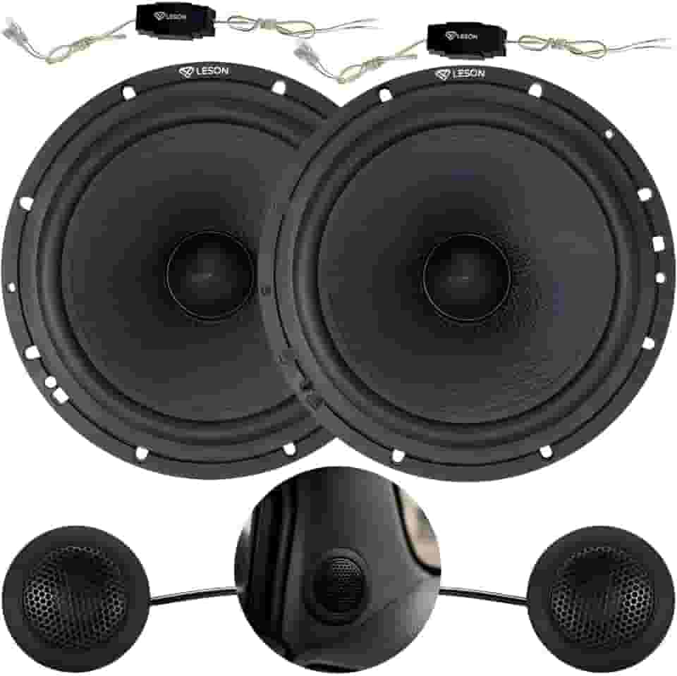 Kit Duas Vias Diamond 6 Pol 160W + Crossover Leson - 2LSK2D106