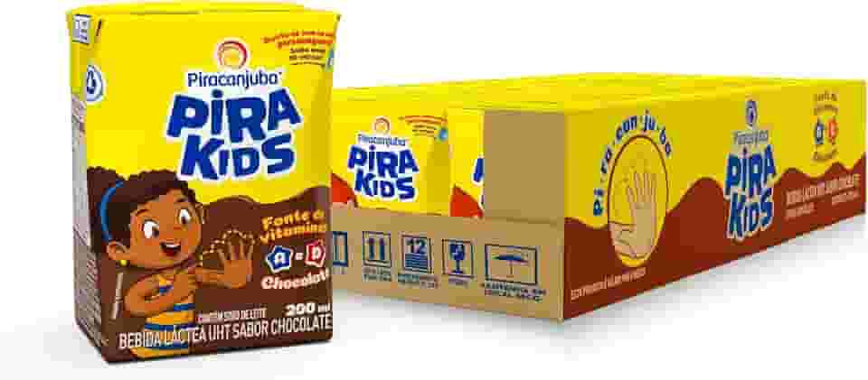 Pack de achocolatado Pirakids 200 ml - 27 Unidades