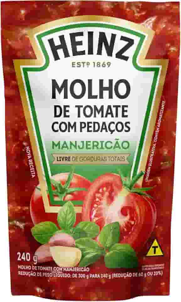 Heinz Molho de Tomate Manjericão, 240g