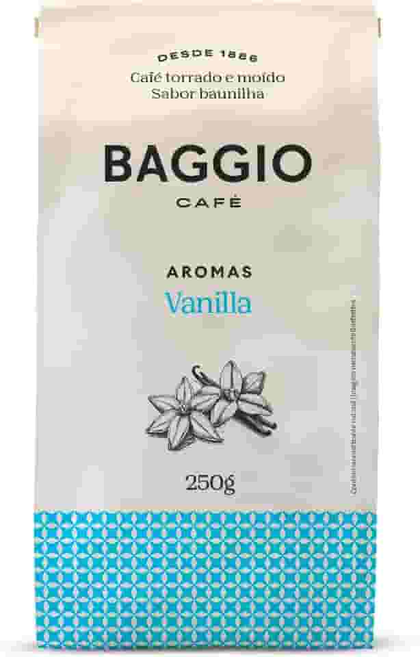 Café Baggio Torrado E Moido Aroma De Vanilla 250g