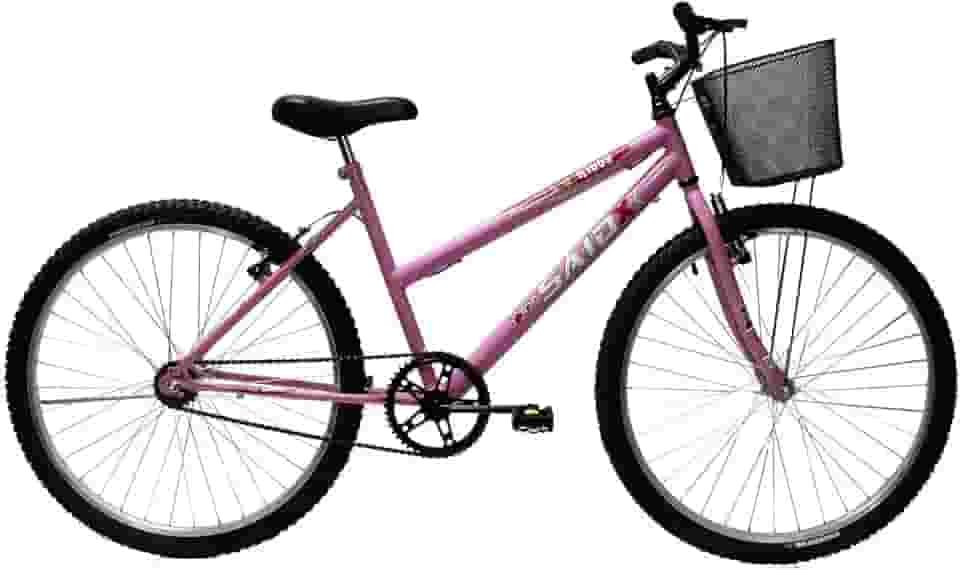 Bicicleta Aro 26 Feminina Mono Saidx Sem Marcha Com Cesta
