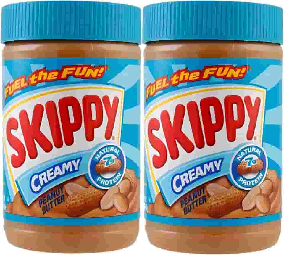 Manteiga Pasta de Amendoim Americana SKIPPY CREAMY Cremosa 2 Unidades 462g cada