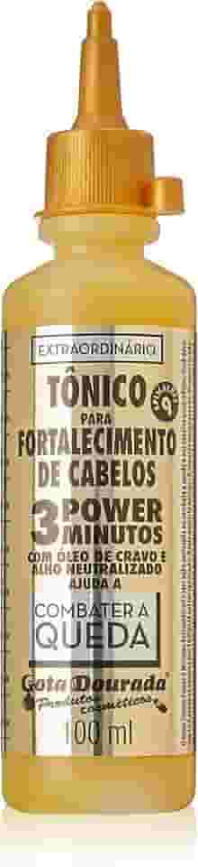 Tonico 100 Ml Extraordinário Combate a Queda Linha Fortalecimento 100 Ml, GOTA DOURADA
