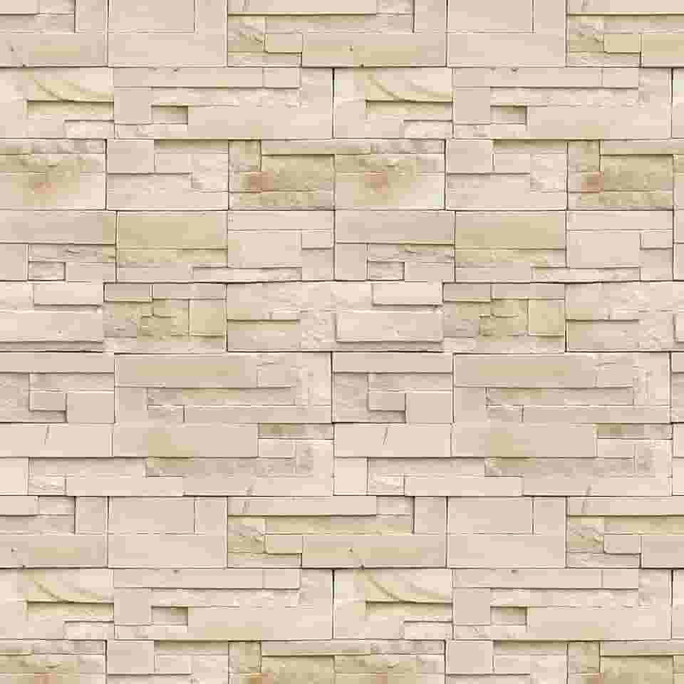 Papel de Parede Adesivo Lavável Autocolante Decoração Efeito 3D Pedras Quarto Sala Escritório 3 Metros