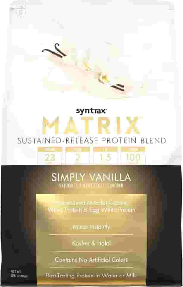 Matrix Protein Blend - Syntrax - 2.270g - Simply Vanilla