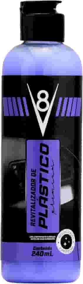 V8, Revitalizador de plásticos automotivos, 240 ml, Roxo
