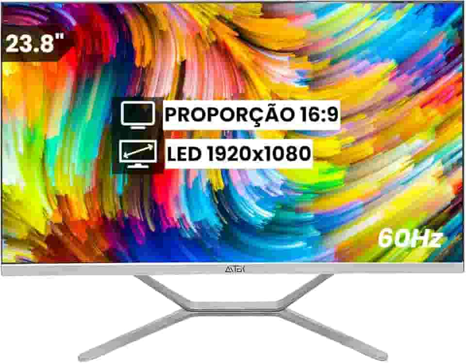 Computador All In One 23.8' Full HD Intel Core i7 1TB SSD 16GB RAM DDR3 - Conexões HDMI e USB