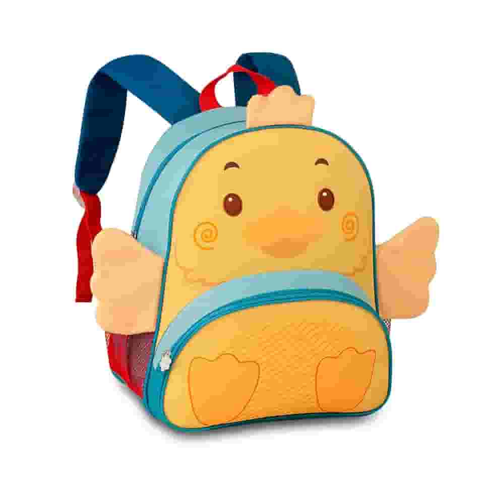 Mochila Infantil Zoo Pets Menino Crian�a Creche Patinho